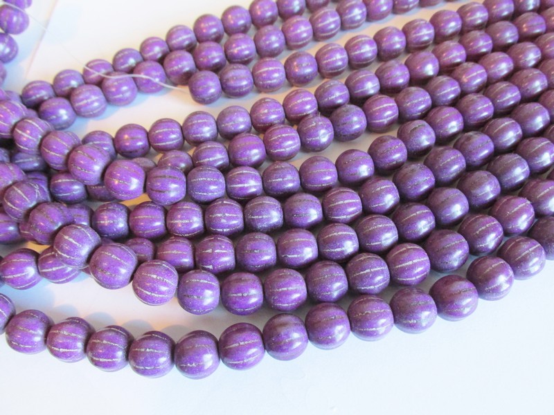 (image for) purple ribbed rounds #1602